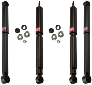 KYB Excel-G GR-2 Front Rear Shocks for 1994-02 DODGE Ram 2500 4WD 344376 344376 344365 344365