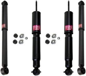 KYB Excel-G GR-2 Front Rear Shocks for 2007 GMC Sierra 1500 2WD Classic 344380 344380 344365 344365