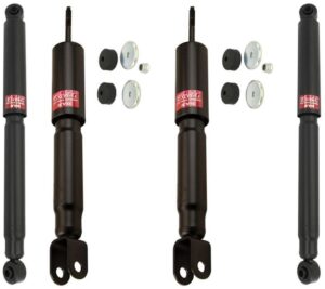 KYB Excel-G GR-2 Front Rear Shocks for 2002-06 CHEVROLET Avalanche 1500 4WD 344381 344381 344384 344384