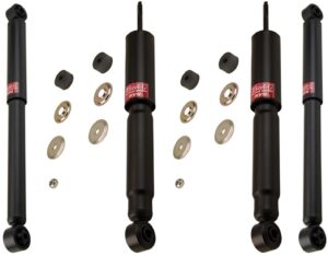 KYB Excel-G GR-2 Front Rear Shocks for 2000-04 GMC Sierra 2500HD 4WD 344383 344383 344385 344385