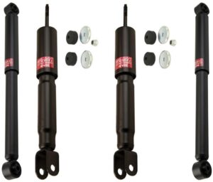 KYB Excel-G GR-2 Front Rear Shocks for 2007 GMC Sierra 1500 4WD Classic 344381 344381 344386 344386