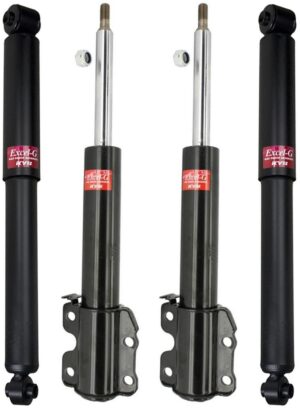 KYB Excel-G GR-2 Front Rear Shocks for 1989-95 DODGE Sprinter 3500 Dual Rear Wheel and High Roof or Chassis Cab 335809 335809 344409 344409