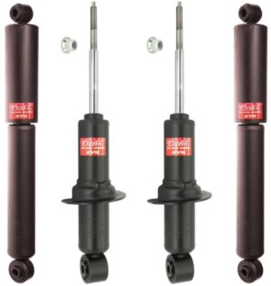 KYB Excel-G GR-2 Front Rear Shocks for 05 - 9/2005 NISSAN Frontier 4WD 341467 341467 345075 345075