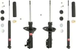KYB Excel-G GR-2 Front Rear Shocks for 2009-10 HONDA Fit 338001 338002 348016 348016
