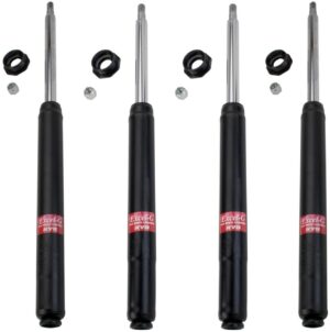 KYB Excel-G GR-2 Front Rear Shocks for 1990-92 LEXUS ES250 Cartridges 365061 365061 365062 365062