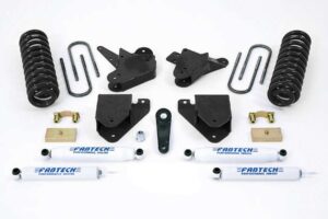 Fabtech 6 Lift Kit with Performance Shocks for 2000-2005 Ford Excursion 2WD (7.3 L Diesel)-k2100