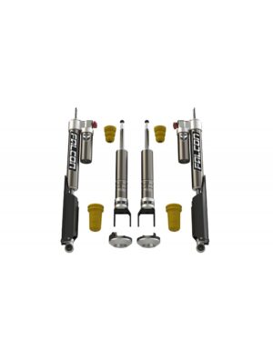Falcon Lift 2.25"/1.25" Sport Tow/Haul Shock Leveling System for 2019-2023 Ram 1500/Rebel - 19-04-32-400-002
