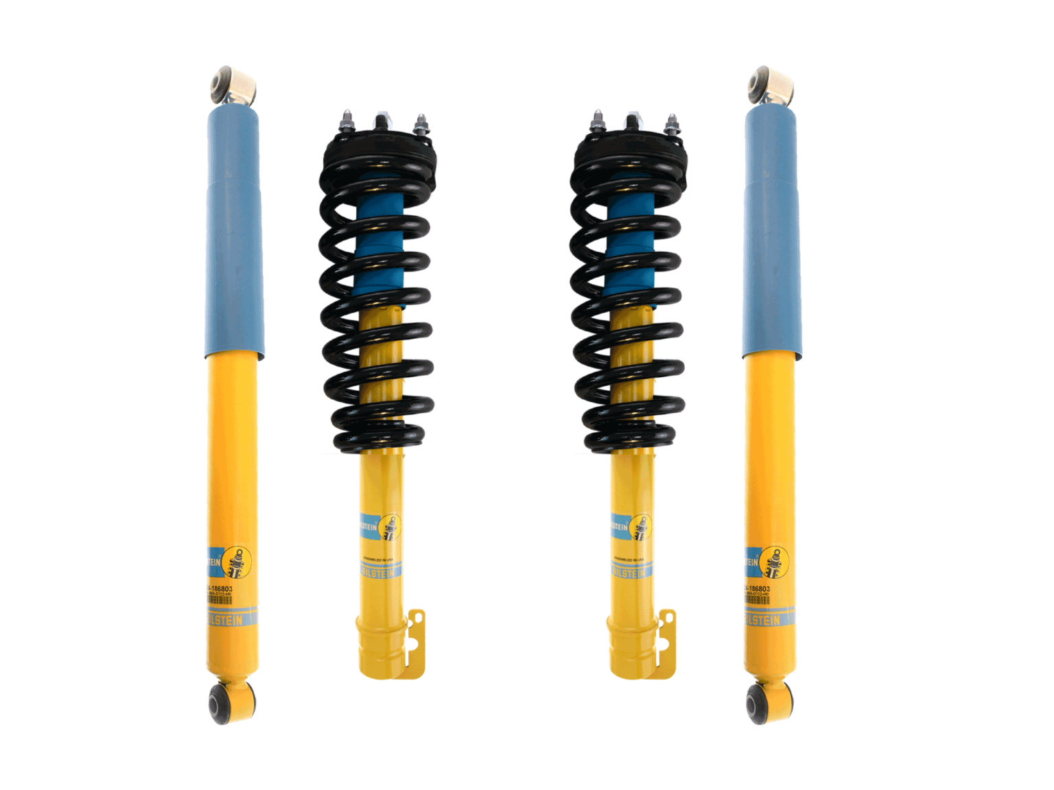 Bilstein 4600 Assembled Coilovers with OE Coils for 20052010 Jeep