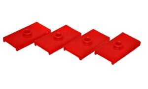 Energy Suspension Leaf Spring Insulator Pad Red for 1962-1980 MG MGB 10.6102R