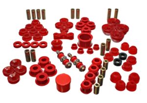 Energy Suspension Suspension Bushing Kit Red for 1990-1993 Acura Integra 16.18104R