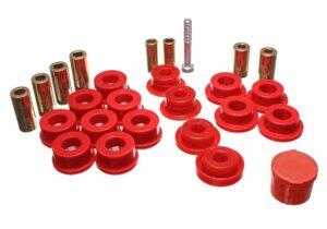 Energy Suspension Front Control Arm Bushing Red for 2007-2013 Jeep Wrangler JK 2.3108R