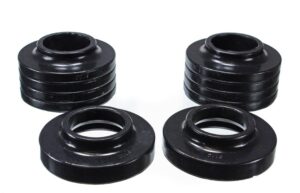 Energy Suspension Front Coil Spring Isolator Black for 1984-1990 Jeep Wagoneer 2.6102G