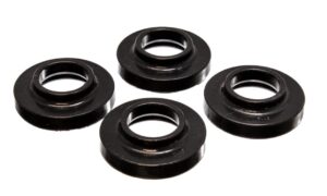 Energy Suspension Front Coil Spring Isolator Black for 1984-1990 Jeep Wagoneer 2.6103G