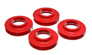 Energy Suspension Front Coil Spring Isolator Red for 1984-1990 Jeep Wagoneer 2.6103R