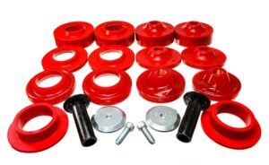 Energy Suspension Lift Kit Suspension Red for 2018-2023 Jeep Wrangler JL 2.6116R