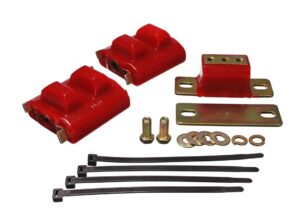 Energy Suspension Motor And Trans Mount Set Red for 1973-1974 Chevrolet K10 Pickup 3.1130R