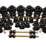 Energy Suspension Suspension Bushing Kit Black for 1999-2006 Chevrolet Silverado 1500 2WD 3.18129G