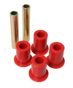 Energy Suspension Front Leaf Spring Shackle Bushing Sleeve Red for 1971-1986 Chevrolet K10 Suburban 3.2111R