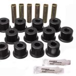 Energy Suspension Rear Leaf Spring Bushing Black for 1988-1988 Chevrolet R30 3.2128G