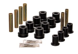 Energy Suspension Front Leaf Spring Bushing Black for 1967-1970 Chevrolet K10 Suburban 3.2131G