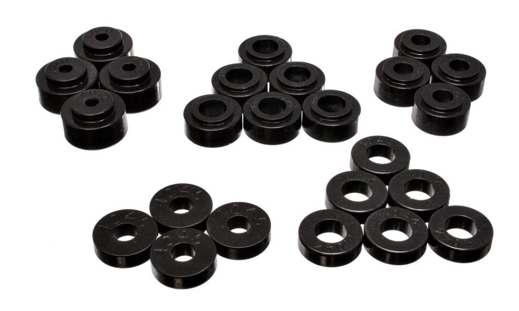 Energy Suspension Body Mount Bushings Black for 1968-1972 Chevrolet El Camino 3.4113G