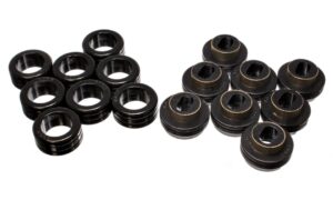 Energy Suspension Body Mount Bushings Black for 1987-1988 Chevrolet V30 3.4121G