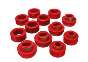 Energy Suspension Body Mount Bushings Red for 1996-2000 Isuzu Hombre 3.4130R