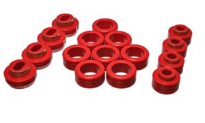 Energy Suspension Body Mount Bushings Red for 1997-2000 Isuzu Hombre 3.4131R