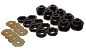Energy Suspension Body Mount Bushings Black for 2002-2006 Chevrolet Avalanche 2500 4WD 3.4150G