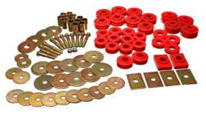 Energy Suspension Body Mount Bushings Red for 1964-1967 Buick Special 3.4155R