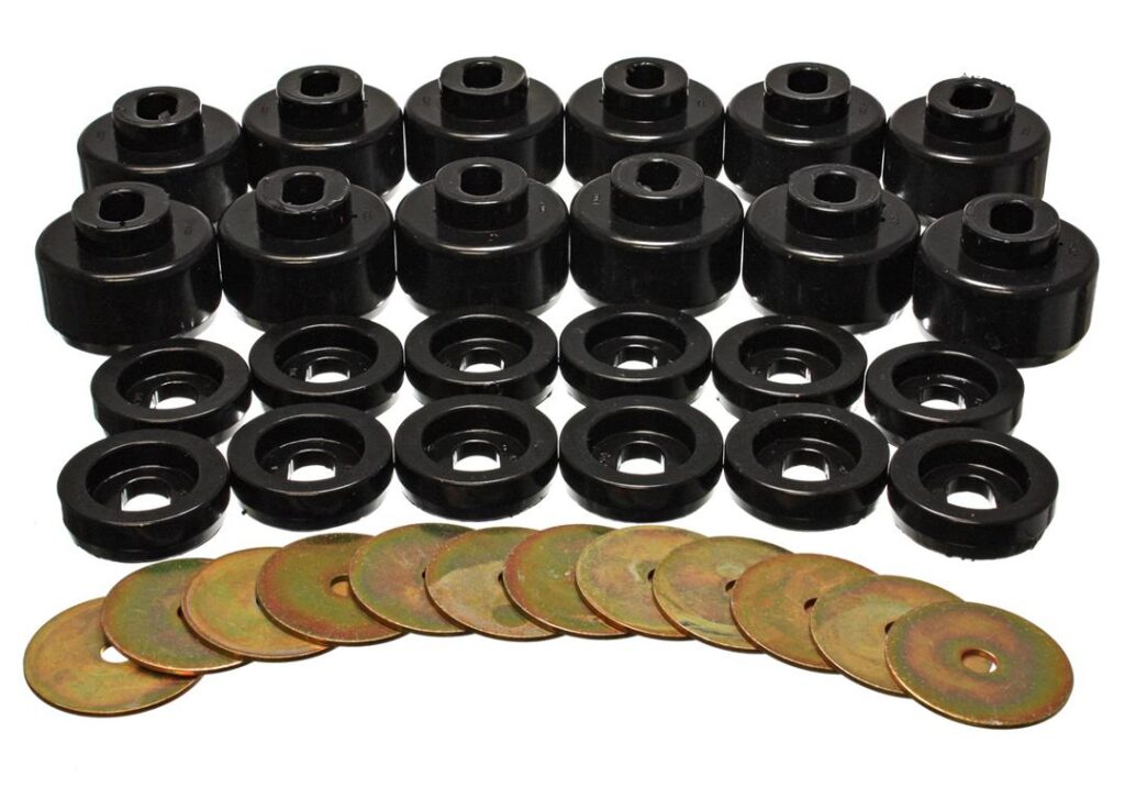 Energy Suspension Body Mount Bushings Black for 2000-2007 GMC Yukon 3.4156G