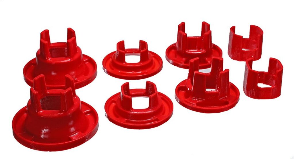 Energy Suspension Body Mount Bushings Red for 2010-2015 Chevrolet Camaro 3.4168R
