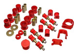 Energy Suspension Suspension Bushing Kit Red for 1997-2001 Ford Escort 4.18117R