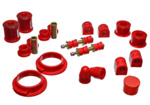 Energy Suspension Suspension Bushing Kit Red for 2000-2004 Ford Focus 4.18119R