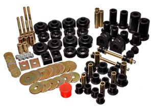 Energy Suspension Suspension Bushing Kit Black for 2004-2004 Ford F-150 Heritage 2WD 4.18122G
