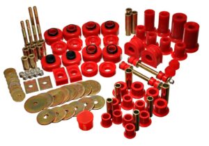 Energy Suspension Suspension Bushing Kit Red for 2004-2004 Ford F-150 Heritage 2WD 4.18122R
