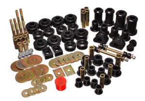 Energy Suspension Suspension Bushing Kit Black for 2004-2004 Ford F-150 Heritage 4WD 4.18123G