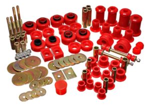 Energy Suspension Suspension Bushing Kit Red for 2004-2004 Ford F-150 Heritage 4WD 4.18123R