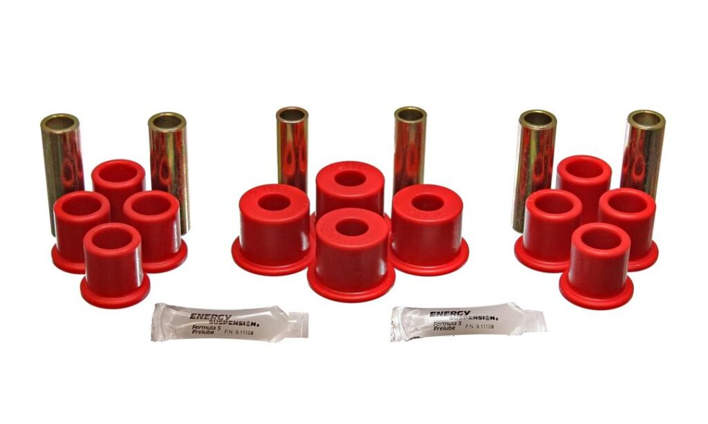 Energy Suspension Rear Leaf Spring Bushing Red for 1984-1990 Ford Bronco II 4.2122R