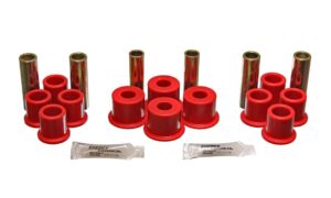 Energy Suspension Rear Leaf Spring Bushing Red for 1984-1990 Ford Bronco II 4.2122R
