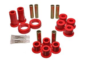 Energy Suspension Rear Leaf Spring Bushing Red for 1991-1994 Mazda Navajo 4.2124R