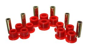 Energy Suspension Rear Leaf Spring Bushing Red for 1999-2007 Ford F-350 Super Duty 4.2147R