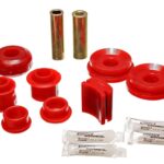 Energy Suspension Rear Control Arm Bushing Red for 2005-2010 Ford Mustang 4.3167R