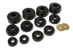 Energy Suspension Body Mount Bushings Black for 1973-1979 Ford F-350 4.4104G