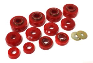 Energy Suspension Body Mount Bushings Red for 1973-1979 Ford F-350 4.4104R