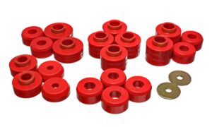 Energy Suspension Body Mount Bushings Red for 1984-1990 Ford Bronco II 4.4105R