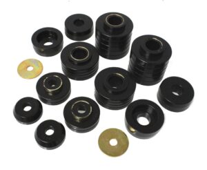 Energy Suspension Body Mount Bushings Black for 1980-1996 Ford F-150 4.4107G