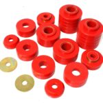 Energy Suspension Body Mount Bushings Red for 1980-1996 Ford F-250 4.4107R