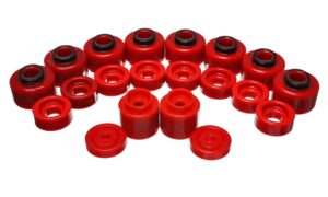 Energy Suspension Body Mount Bushings Red for 1997-2002 Ford Expedition 4.4111R