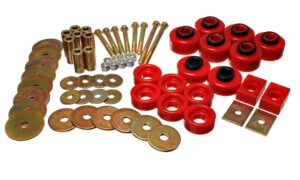 Energy Suspension Body Mount Bushings Red for 2001-2003 Ford F-150 4.4115R